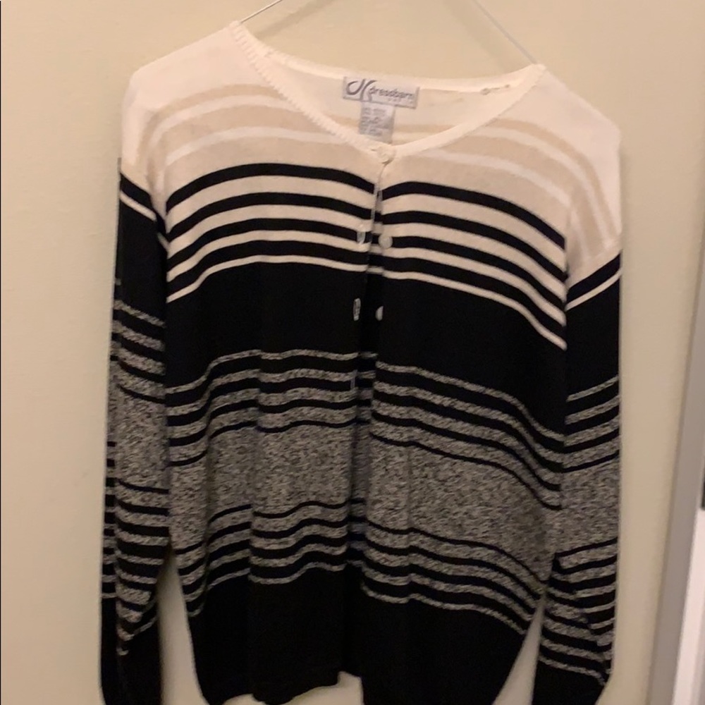 Button up Dress Barn Sweater